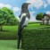 Dressing figure "Magpie" 38x9x9.5cm