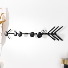 Decorative metal hooks 