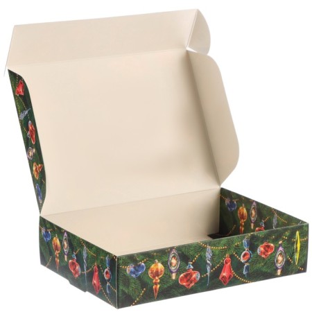 Gift box "Happy New Year!", Cheburashka, 21x15x5 cm-6
