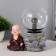Laoshi plasma ball brown 13x7x17 cm Risalux