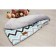 Plaid "Grow together", size 85 × 95 cm, print zigzag gray