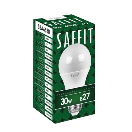 LED LED SAFFIT, 30W 230V E27 2700K A65, SBA6530-1