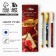 Handle Blue Blue Paste, plastic with a cap of soft-tach "Golden Teacher", 3 pcs, 0.7 mm