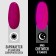 Nail Lac Glow in the Dark, 3-phase, 8 ml, LED/UV, fluorescent, purple fuchsia (47)