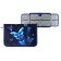 Penal 1 section, 140 x 205 x 38 mm, 2 folding strips, calligrata 30p32_2v "Butterflies", laminated cardboard