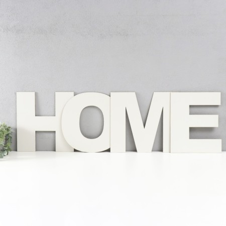 Panel letters "Home" The height of the letters 30 cm, set 4 details white-2