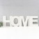 Panel letters "Home" The height of the letters 30 cm, set 4 details white
