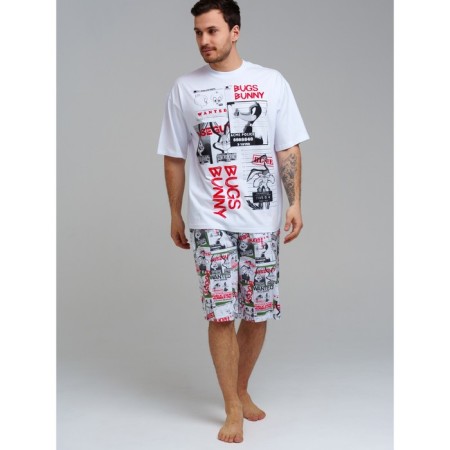 Pajama for men PlayTode: T -shirt and shorts, XXL size