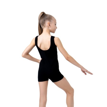 A swimsuit for gymnastics and dancing Grace Dance, p. 30, black color-2