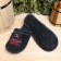 Bath slippers with embroidery "Born in the USSR"