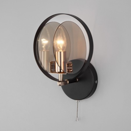 Wall lamp in the style of loft Gallo, 60W, E14, 10x18.5x25.3 cm-1