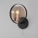 Wall lamp in the style of loft Gallo, 60W, E14, 10x18.5x25.3 cm