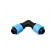 L-shaped connector for drip tape, 16 mm-16 mm, plastic, Greengo