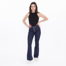 Women's jeans, dark blue color, size 36 (42)
