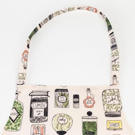 Apron "Ethel" Kitchenware 60x70cm, 100% cotton, sarzha 190 g/m2-6