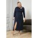 Women's dress, size 60, blue color