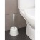 Set for the toilet: brush with a stand Rambai, D = 15.5 cm, h = 35 cm, color gray color
