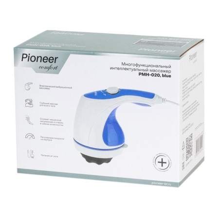 Pioneer PMH-020 massage, 3 nozzles, 240 V, blue-10