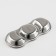 Stainless steel stand for kitchen accessories, 19.5 × 8.5 × 2.6, silver color
