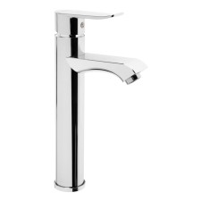 Zein Z3722 sink mixer, single -leaf, pour length 12 cm, tall, plastic, chrome