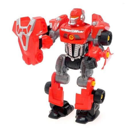 Design machine "Mega Robot", 3 in 1, with a light screwdriver, works from batteries-2
