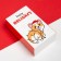 New Year's set of socks KAFTAN "Corgi" Size 36-40 (23-25 ​​cm), 2 pairs