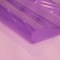 Film for decor and floristry, lilac, plain, bilateral, transparent, universal, without drawing, sheet 1pcs, 58 x 58 cm