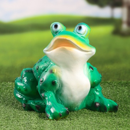 Garden Figure "Frog-Kvakushka" 30x30x25cm