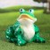 Garden Figure "Frog-Kvakushka" 30x30x25cm