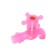Water -cut tap Zein, with a crosspow, pp, with a ball mechanism, pink