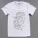 Set for creativity "T -shirt - coloring. The Dragon. Elements »Size: 128-134 cm
