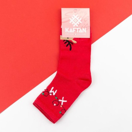 New Year's socks KAFTAN "XMAS" p. 36-40 (23-25 ​​cm)-2