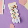 Hair gum "Tenderness" (set 6 pcs) avocado, white