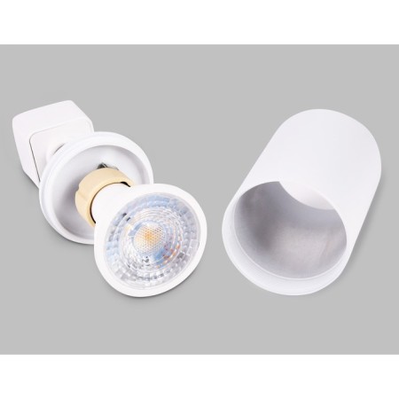 Single -phase track lamp ambrella track system GL5121, GU10, white color-3