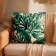 Pillowcase decorative Ethel "Tropics" 40x40 cm, velor, 100% p/e