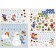 600 stickers "Seasons"