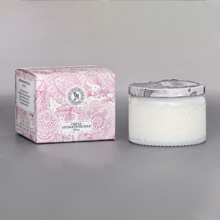 Aromatic candle in the Bank "Orchid", 5x7 cm, orchid-3