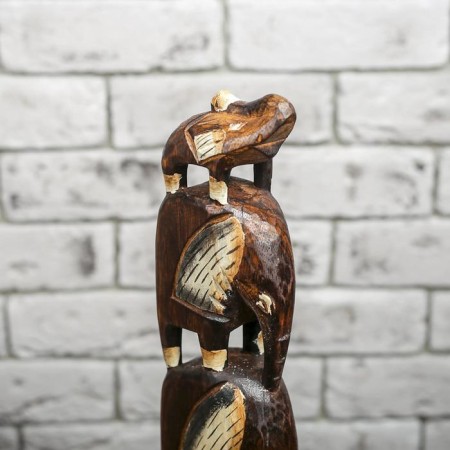 Souvenir tree "Four elephants" 50x12x10 cm-3