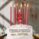 Candle in the cake on the skewer "Fine", the number "8", 5 cm, red