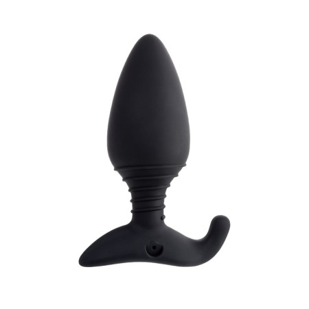 Anal plug Lovense Hush, L, silicone, black, 12.1 cm-7