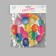 Disposable paper plate "balloons" (set 6 pcs) 18 cm