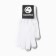 Female gloves, white color, size 18