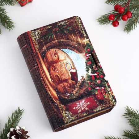 Box book New Year's Complex, 20x13x5 cm