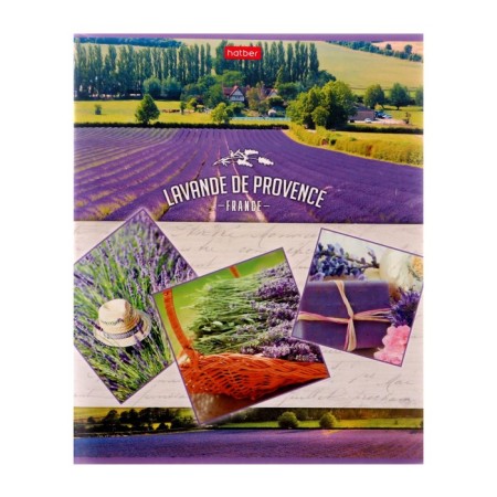 A notebook of 96 sheets in the Lavender Dreams cage, cardboard cover, 5 types, mix-3