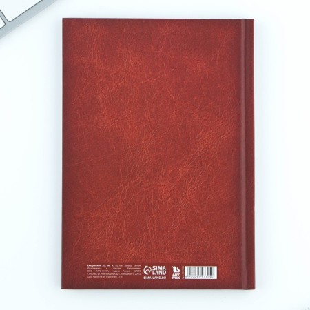 Diary in a solid cover A5, 80 sheets "Rare View"-4