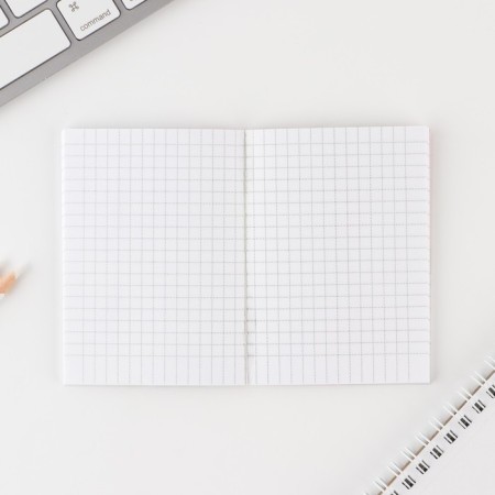 Notepad A7, 64 l. Soft cover "Best teacher!"-2
