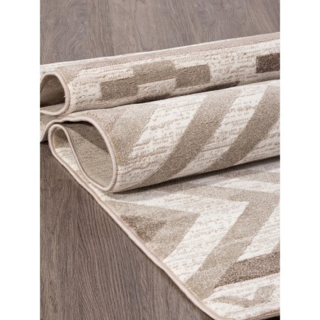 Rectangular carpet EFOR ECLIPSE, size 200x290 cm, White/White color-1