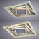 Multi-Space chandelier, 198W LED, 2700-6500K, 9700LM, white color