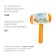 Infaval toy with sound "Hammer" 30 cm, color mix