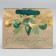 Craft horizontal package "New Year's Emerald", MS 23 x 18 x 10 cm, New Year